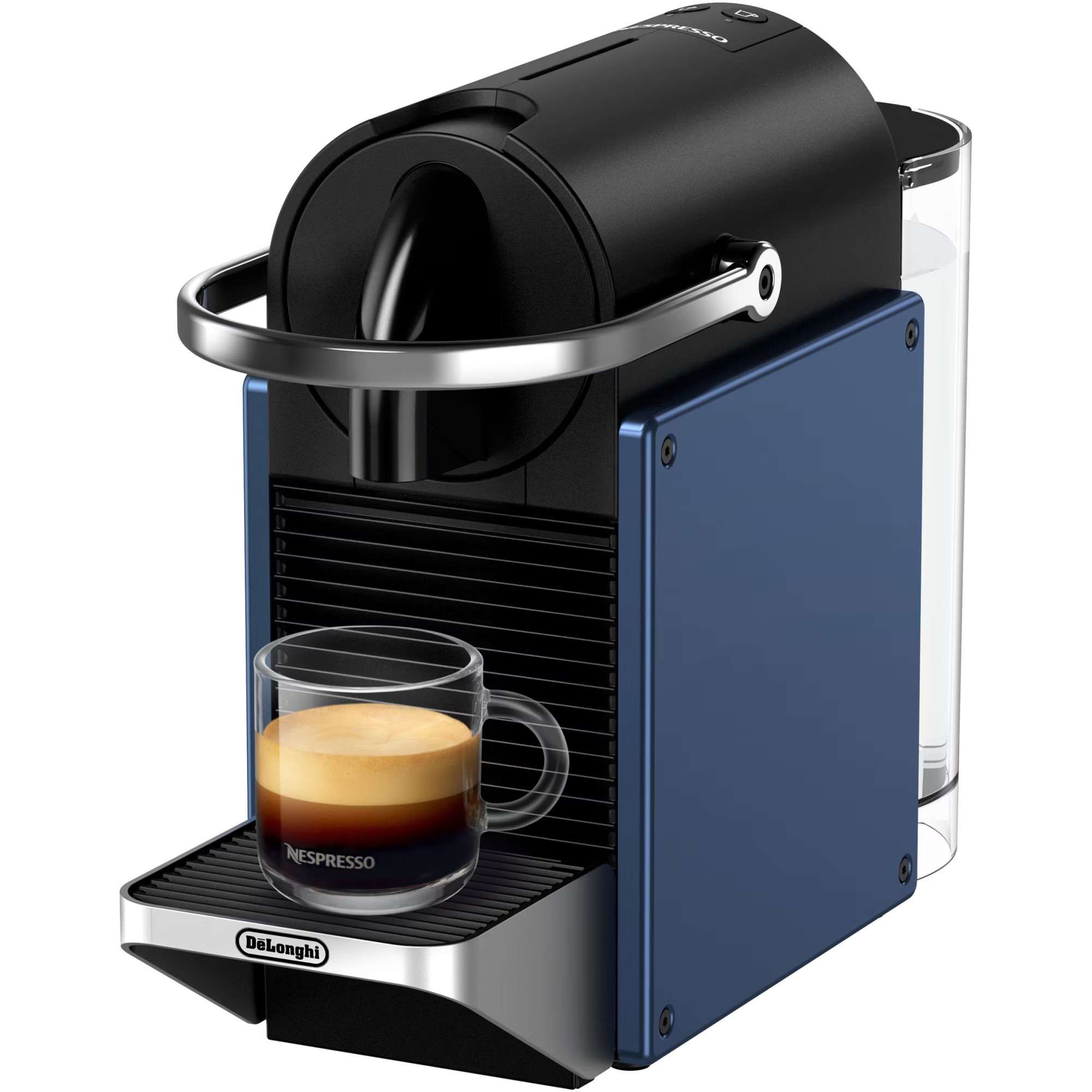 Espressor Nespresso DeLonghi Pixie EN127.BL, 19 bar, Albastru
