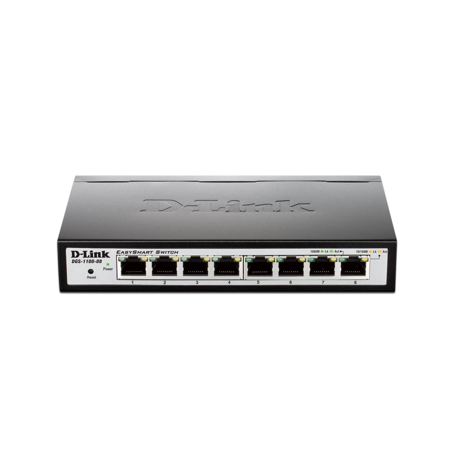  Switch D-Link DGS-1100-08, 8 porturi, 10/100/1000 Mbps 