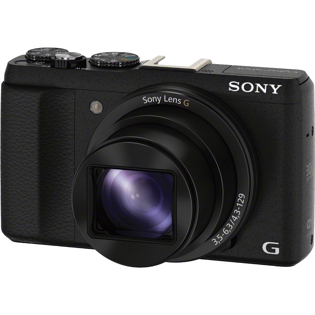 Aparat foto digital Sony DSCHX60B, 20 MP, Wi-Fi, Negru