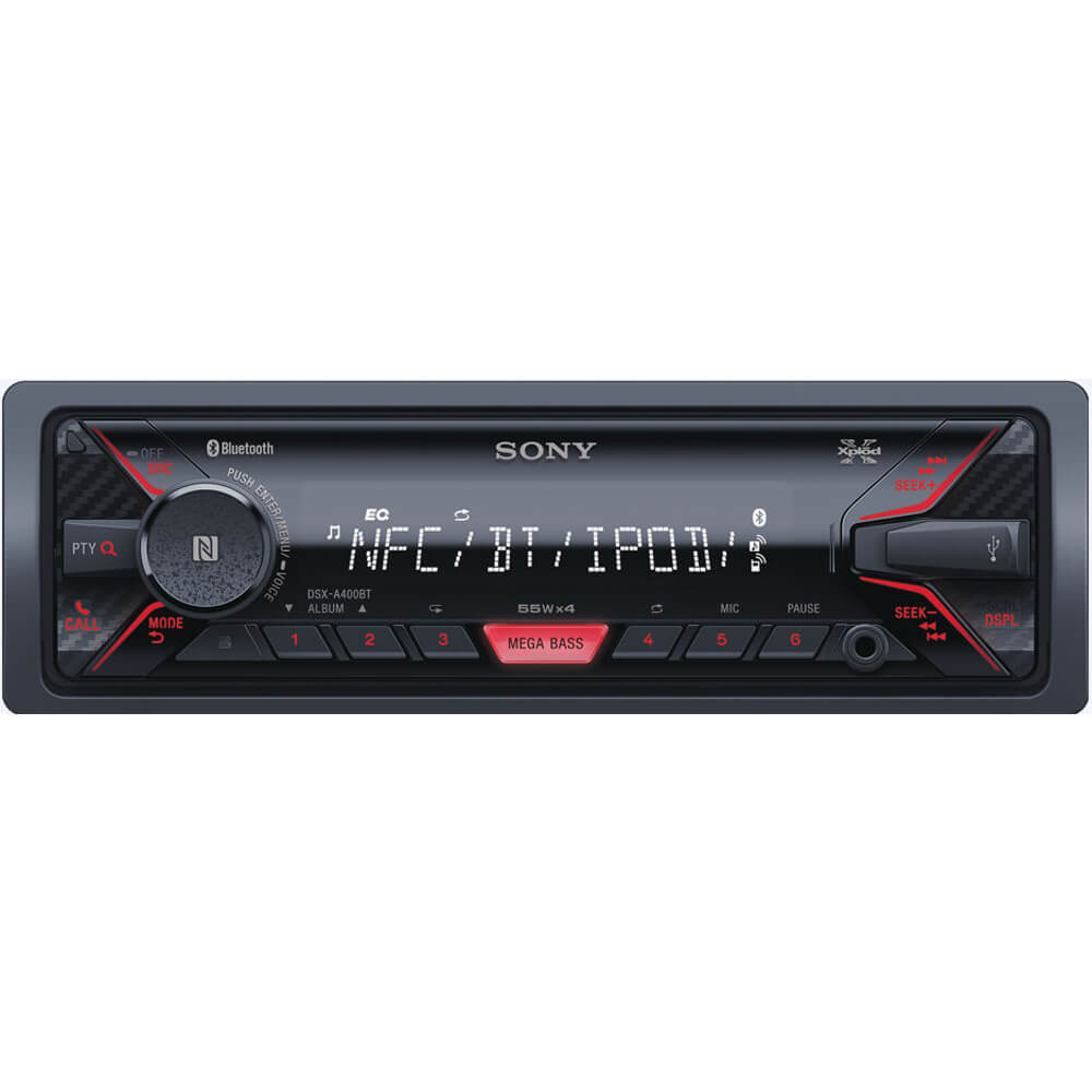 MP3 player auto Sony DSXA400BT, USB, Bluetooth, NFC