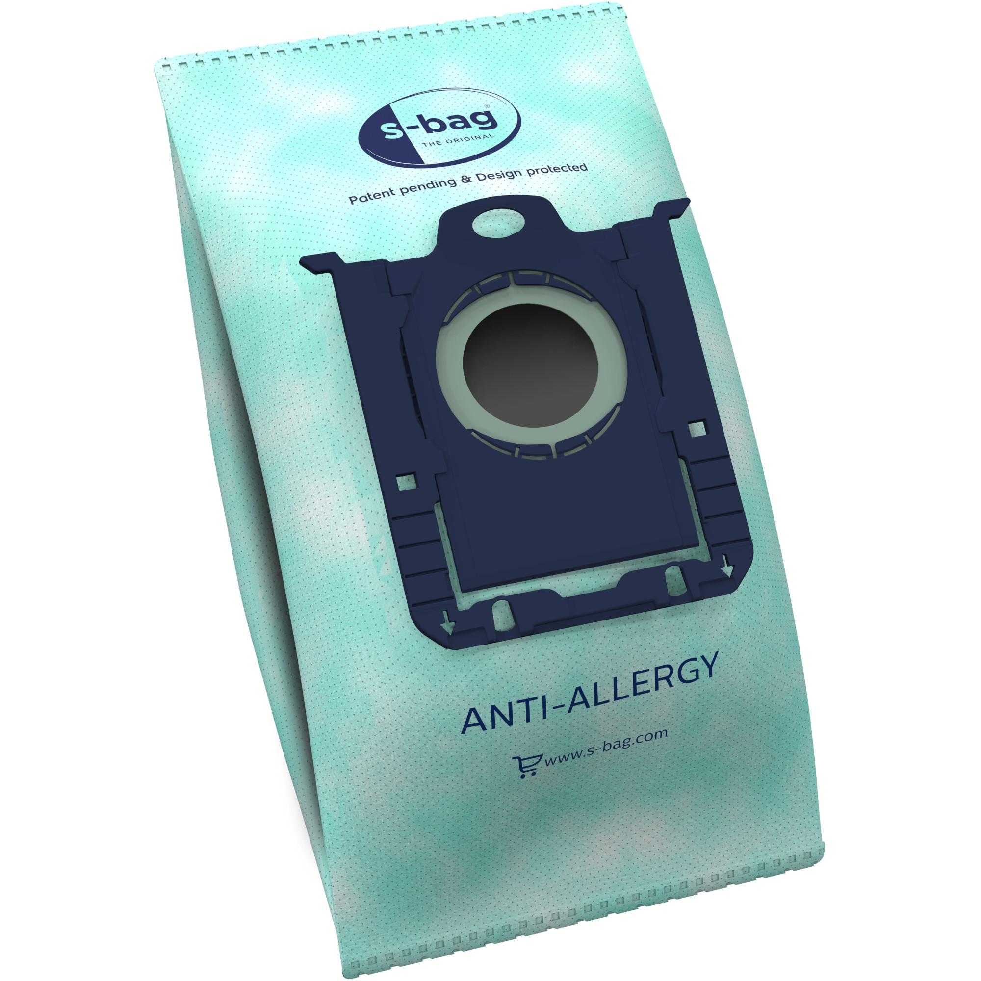 Set saci de aspirator Electrolux s-bag Hygiene Anti-Allergy E206S