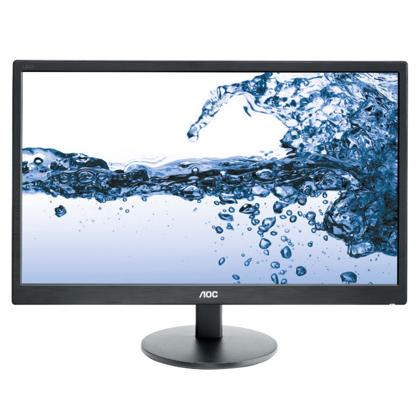  Monitor LED AOC E2270SWDN, 21.5", Full HD, DVI, Negru 