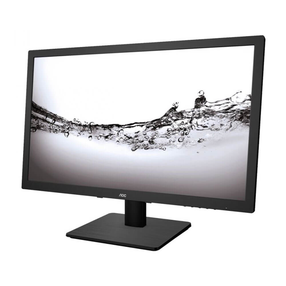  Monitor LED AOC E2275SWJ, 21.5", Full HD, HDMI, DVI, Boxe, Negru 