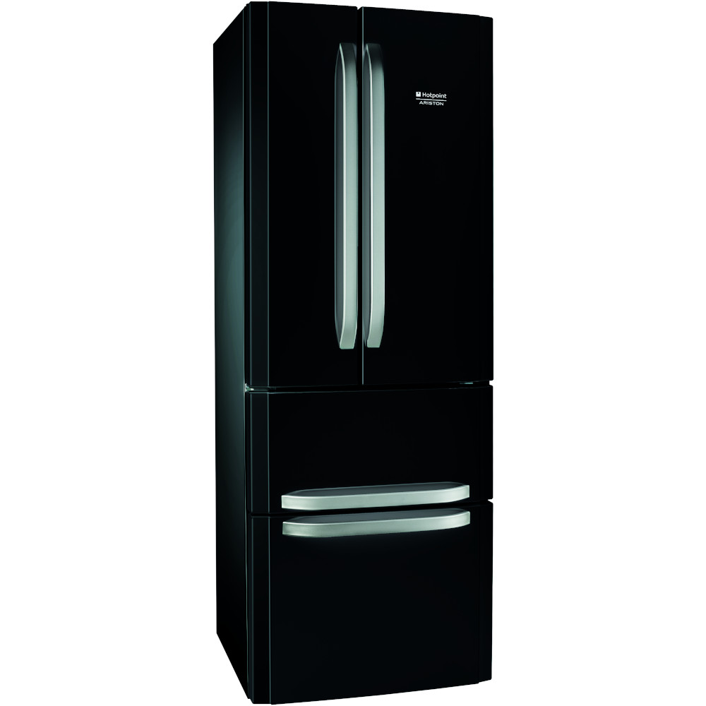  Side by Side Hotpoint E4D B C1, 399L, No Frost, Super Cool, Super Freeze, Multiflow AIR, H 195.5 cm, Clasa F 