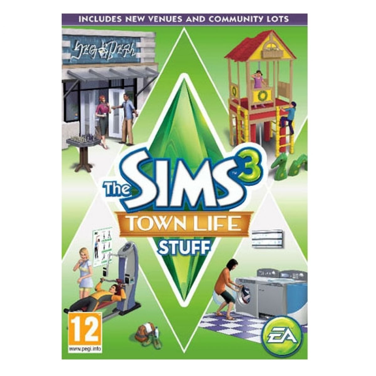  Joc PC The Sims 3: Town Life Stuff 