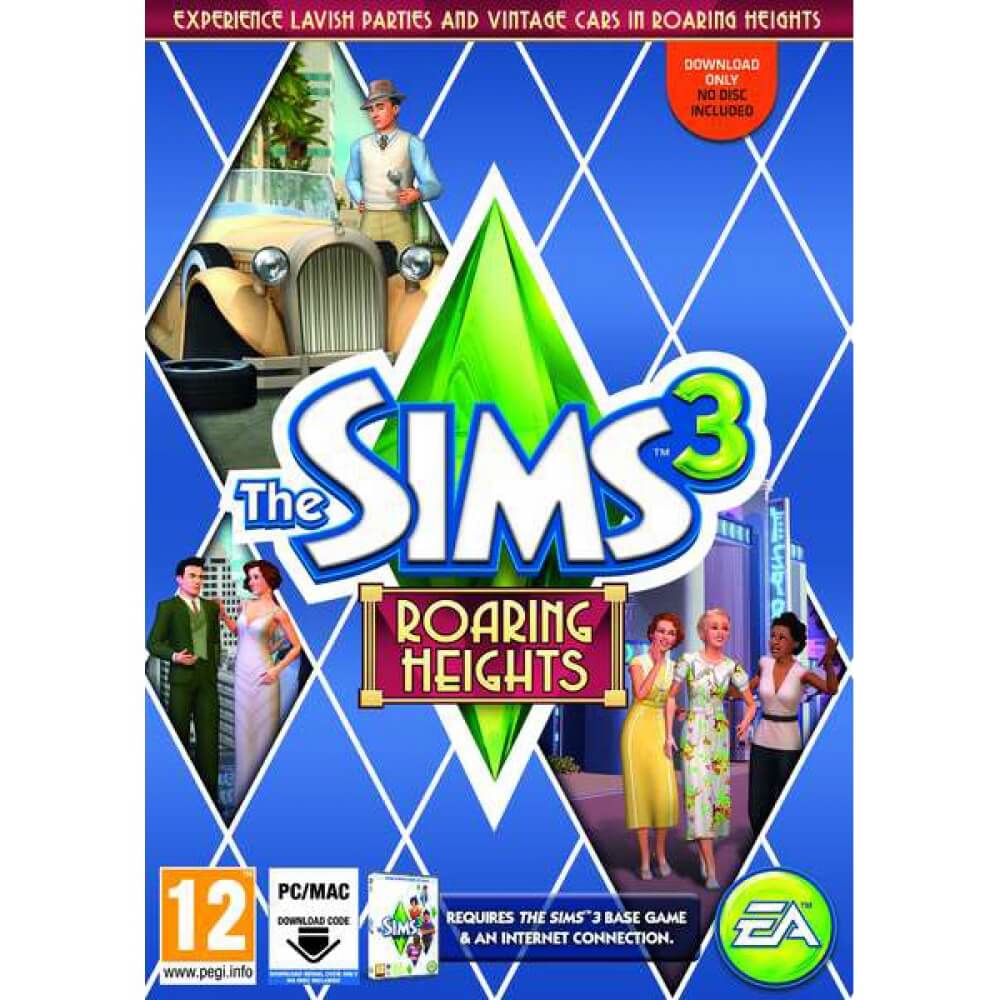  Joc PC The Sims Store Worlds 3 Roaring Heights (Code in a BOX) 
