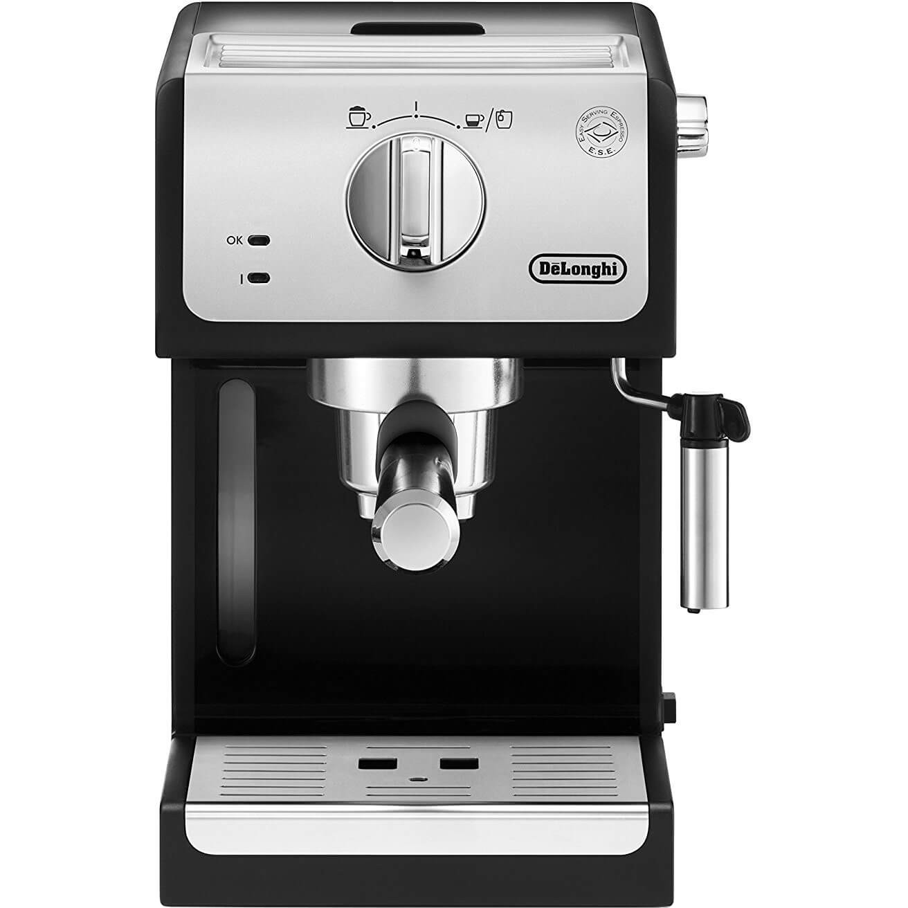 Espressor Manual Delonghi Ecp33.21, 1100 W, 1.1 L, 15 Bar, Negru