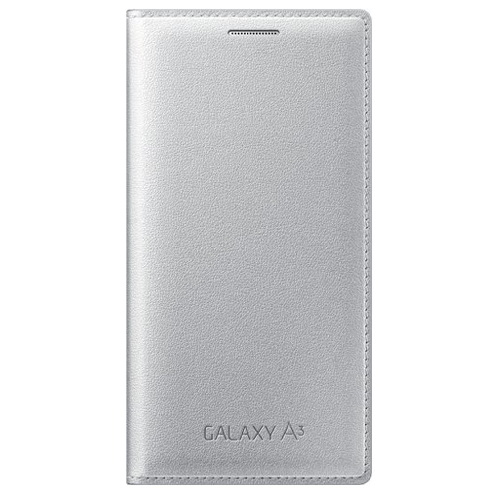  Husa Flip Cover Samsung EF-FA300BSEGWW pentru Galaxy A3, Argintiu 
