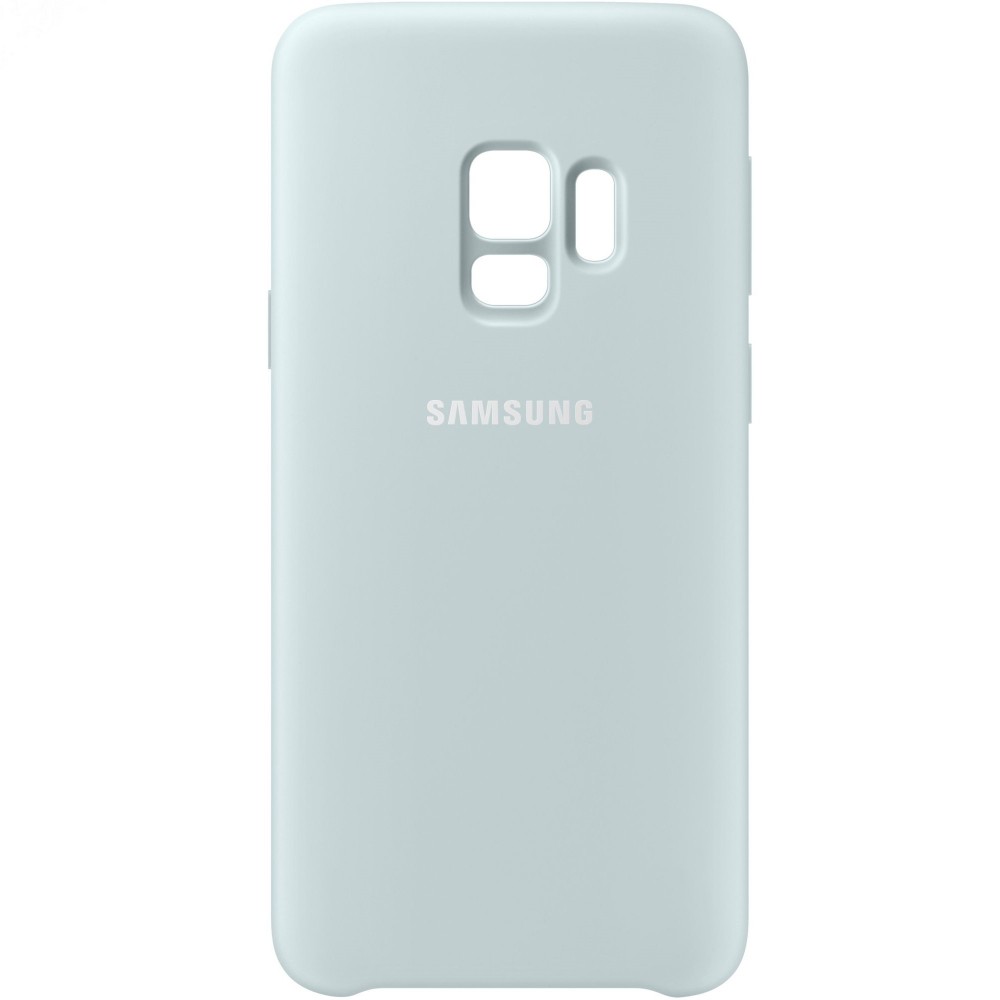 Carcasa de protectie Silicone Cover Samsung pentru Galaxy S9, Albastru