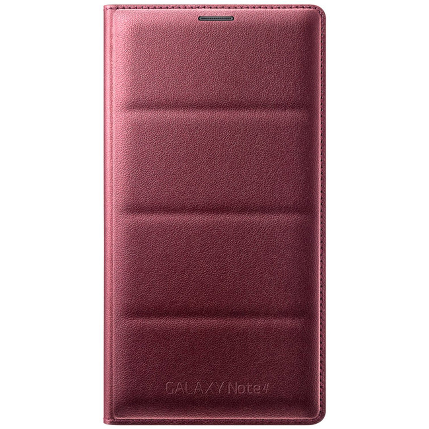  Husa Flip Wallet Samsung EF-WN910BREGWW pentru Galaxy Note 4, Visiniu 