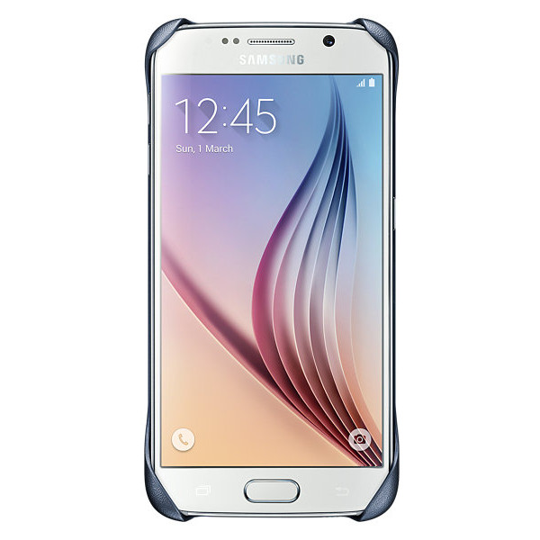  Capac de protectie Samsung EF-YG920BBEGWW pentru Galaxy S6 , Albastru inchis 