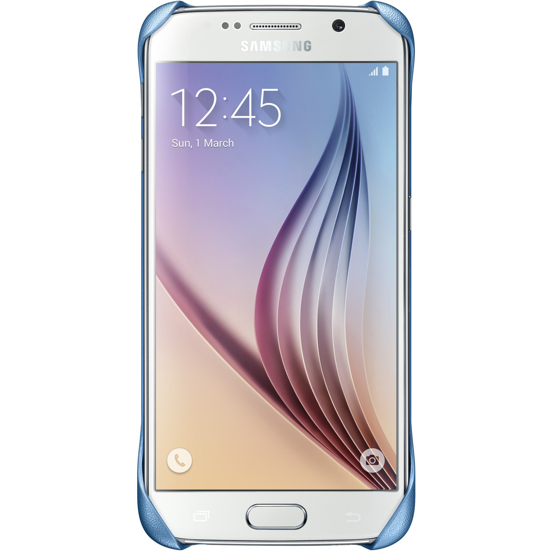  Carcasa de protectie Samsung EF-YG920BLEGWW pentru Galaxy S6, Albastru 