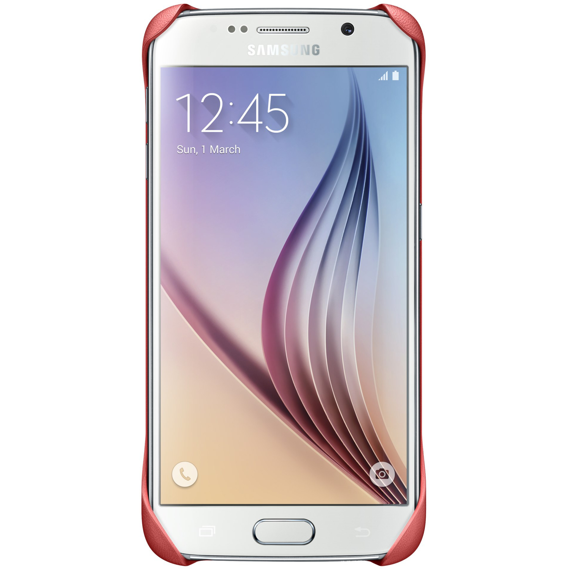  Carcasa de protectie Samsung EF-YG920BPEGWW pentru Galaxy S6, Coral 