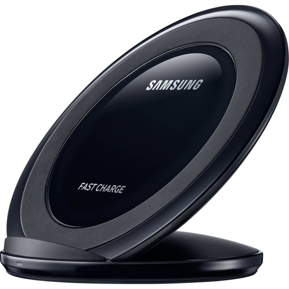 Incarcator wireless cu incarcare rapida Samsung pentru Galaxy S7/S7 Edge, Negru