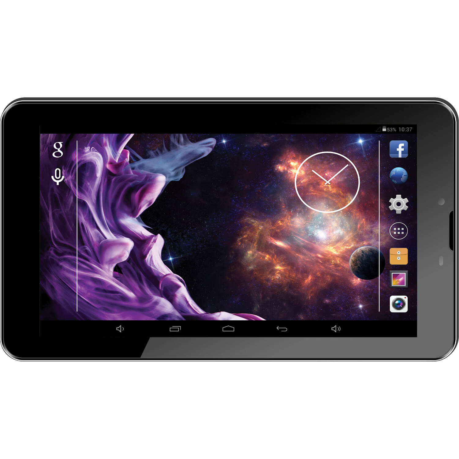 Tableta eSTAR GO HD MID7218G, 7", 8GB, Quad-Core, 3G, Negru 