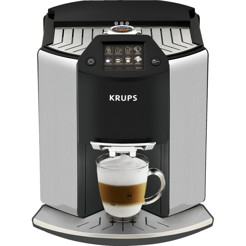  Espressor automat Krups Barista EA907D31, 1450 W, 1.7 L, 15 bar, Argintiu 