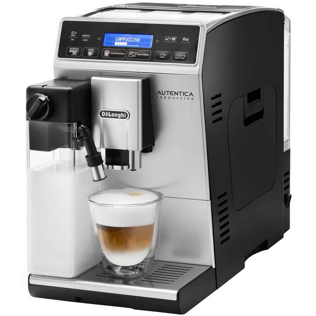  Espressor automat DeLonghi ETAM 29.660.SB, 1450 W, 1.4 L, 15 bar, Negru/Argintiu 