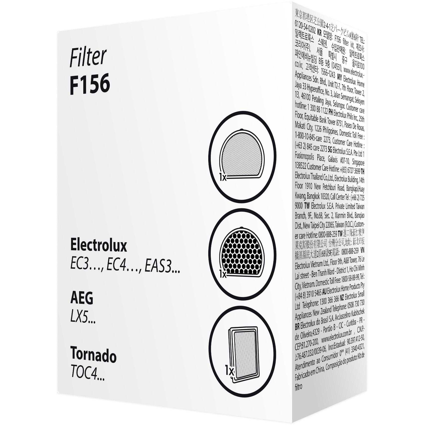Poze Set filtre Electrolux F156 pentru aspiratoare Ease C4