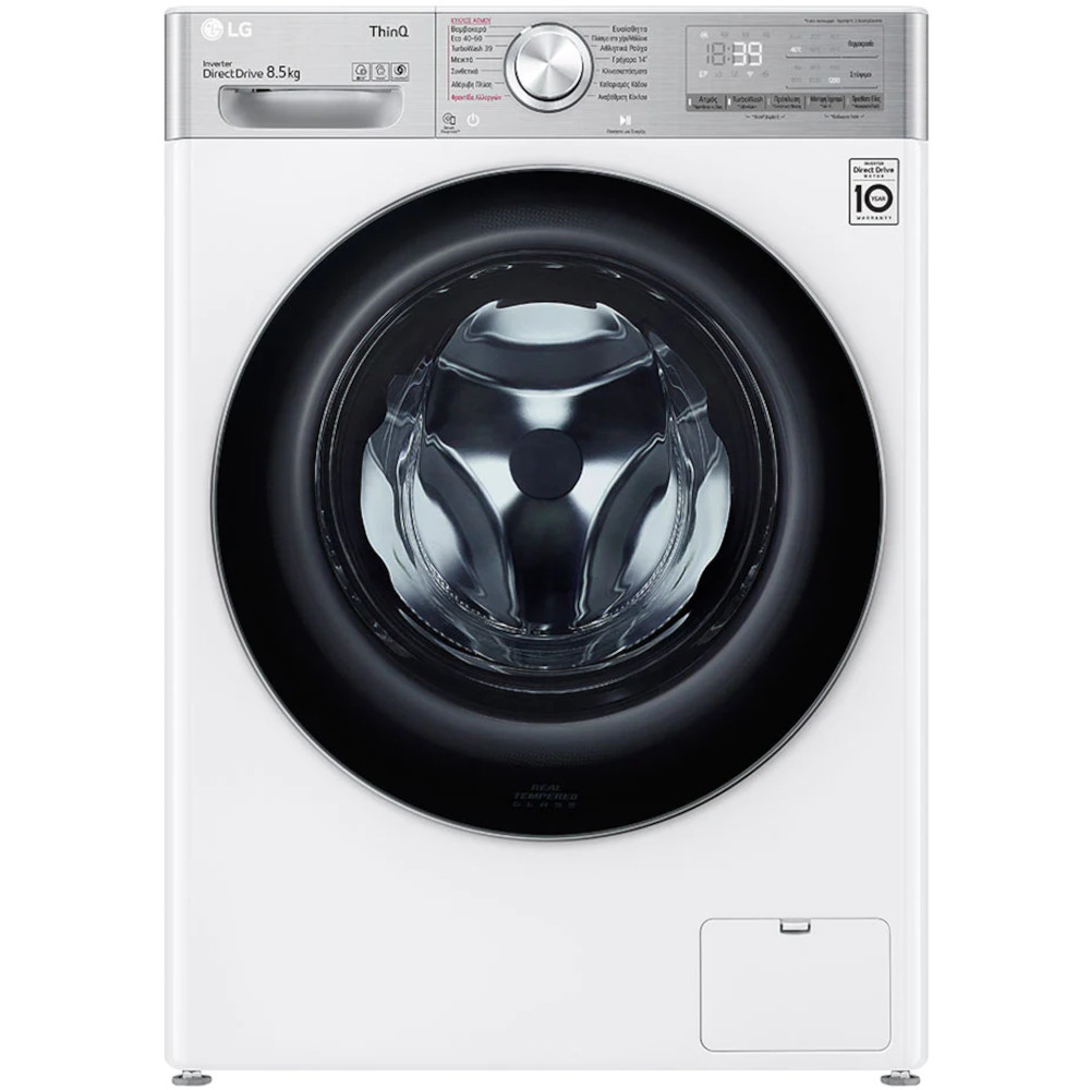  Masina de spalat rufe LG F2WV9S8P2E, 8.5 kg, 1200 RPM, Tehnologia LG Steam, TurboWash, AI DD, SmartThinQ, Clasa A 