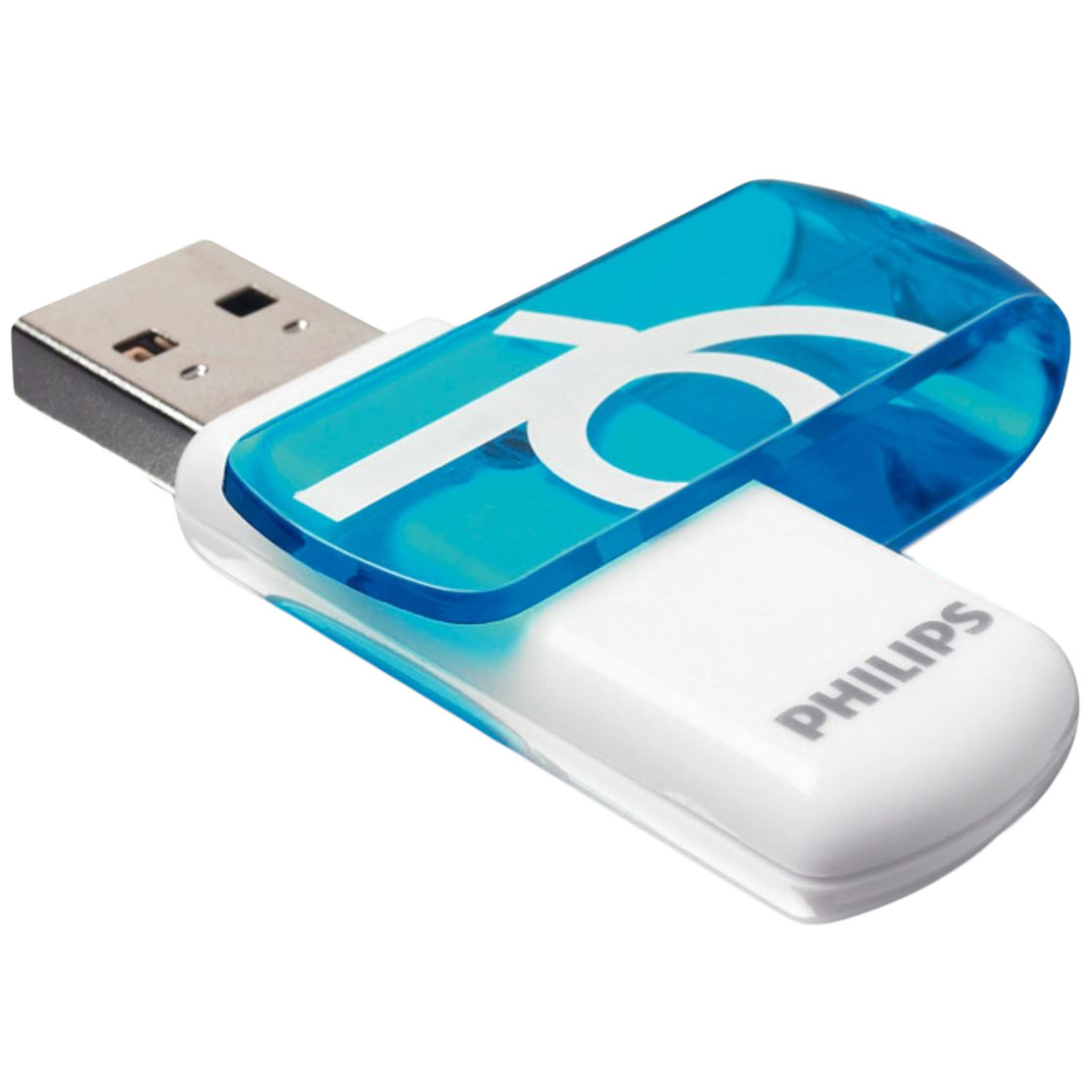  Memorie USB Philips FM16FD05B/10, 16GB, USB 2.0, Alb 