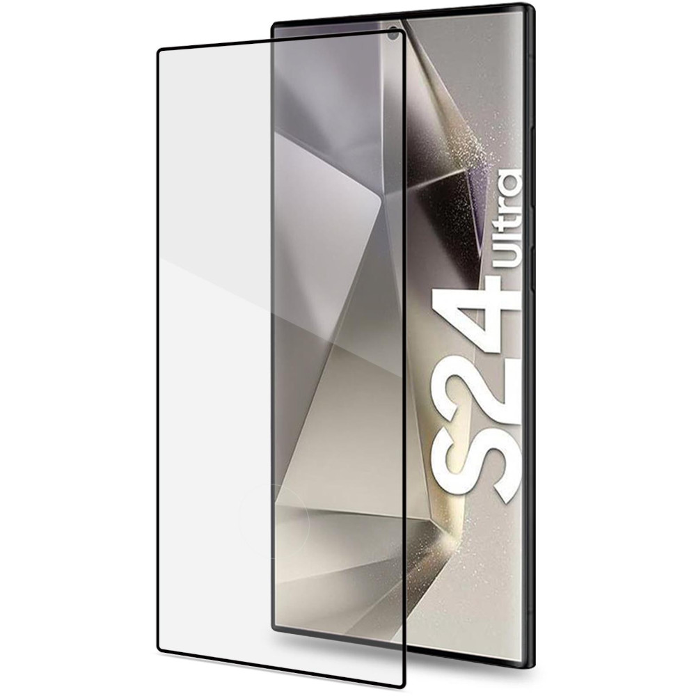 Folie protectie Celly 3DGlass pentru Samsung Galaxy S24 Ultra 5G, Sticla Securizata, Transparenta