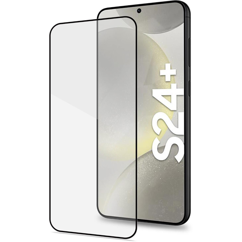 Folie protectie Celly Full Glass pentru Samsung Galaxy S24+, 5G, Sticla Securizata, Transparenta