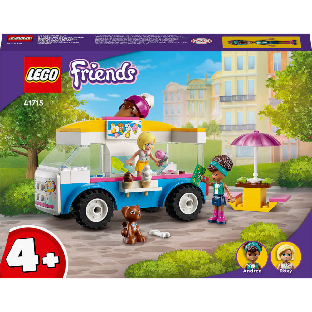  LEGO&#174; Friends - Furgoneta cu inghetata 41715, 84 piese 