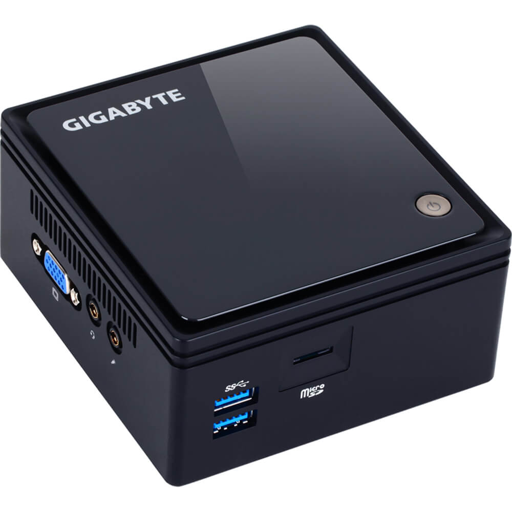  Sistem Mini PC Gigabyte GB-BACE-3160, Intel Celeron J3160, Intel HD Graphics, FreeDOS 