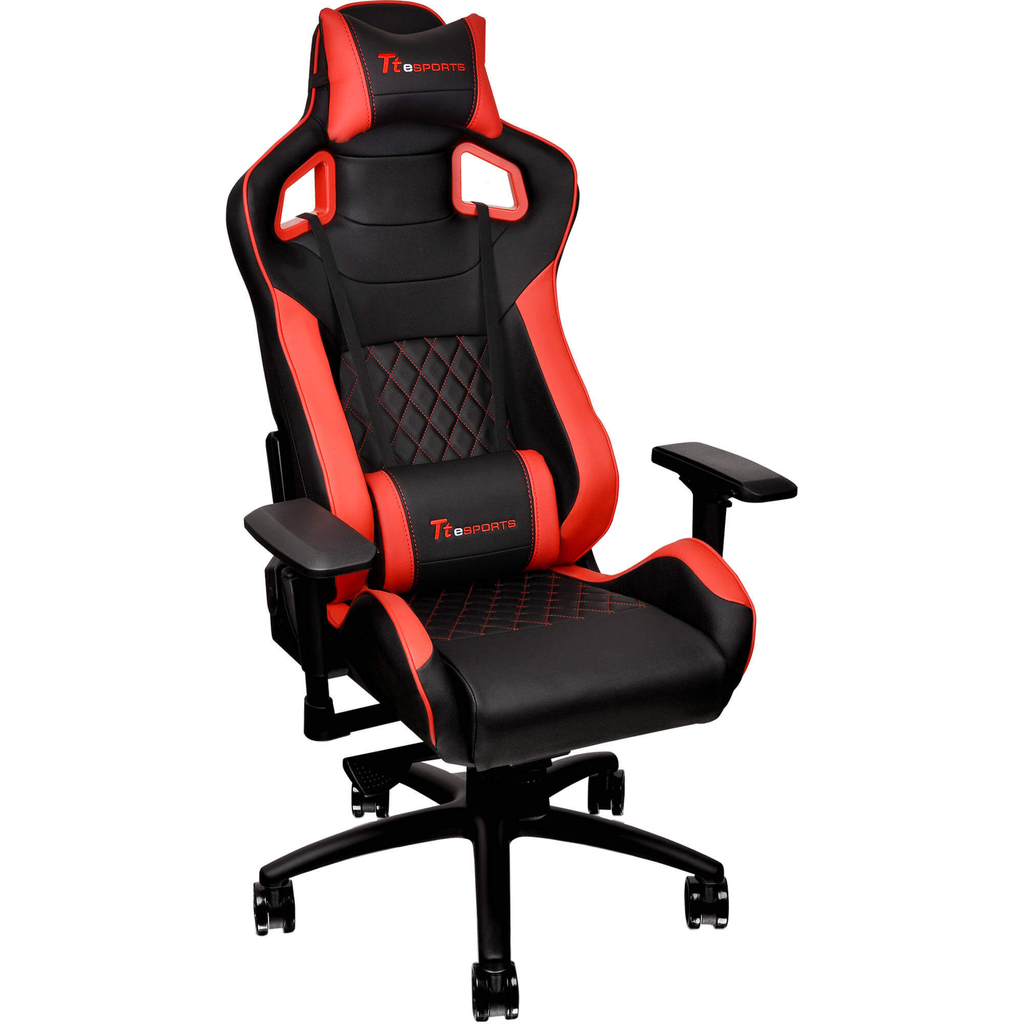  Scaun gaming Tt eSPORTS GT Fit GC-GTF-BRMFDL-01, Negru/Rosu 