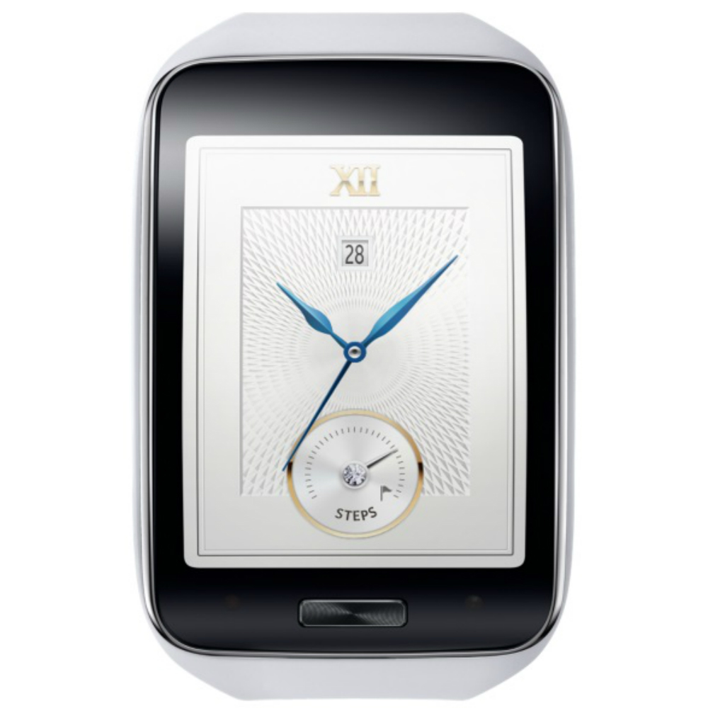 Smartwatch Samsung Gear S White, Super Amoled, 4GB, 3G