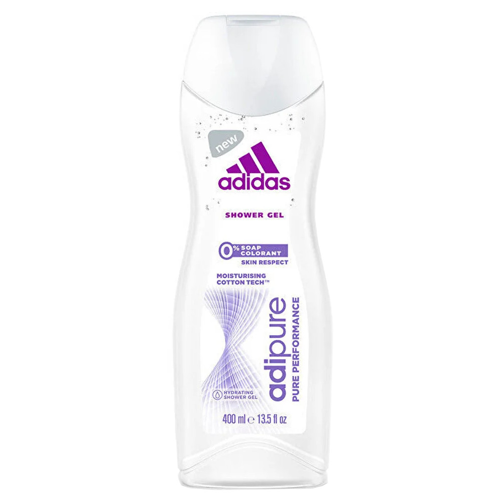 Gel de dus Adidas AdiPure, 400 ml, pentru Femei