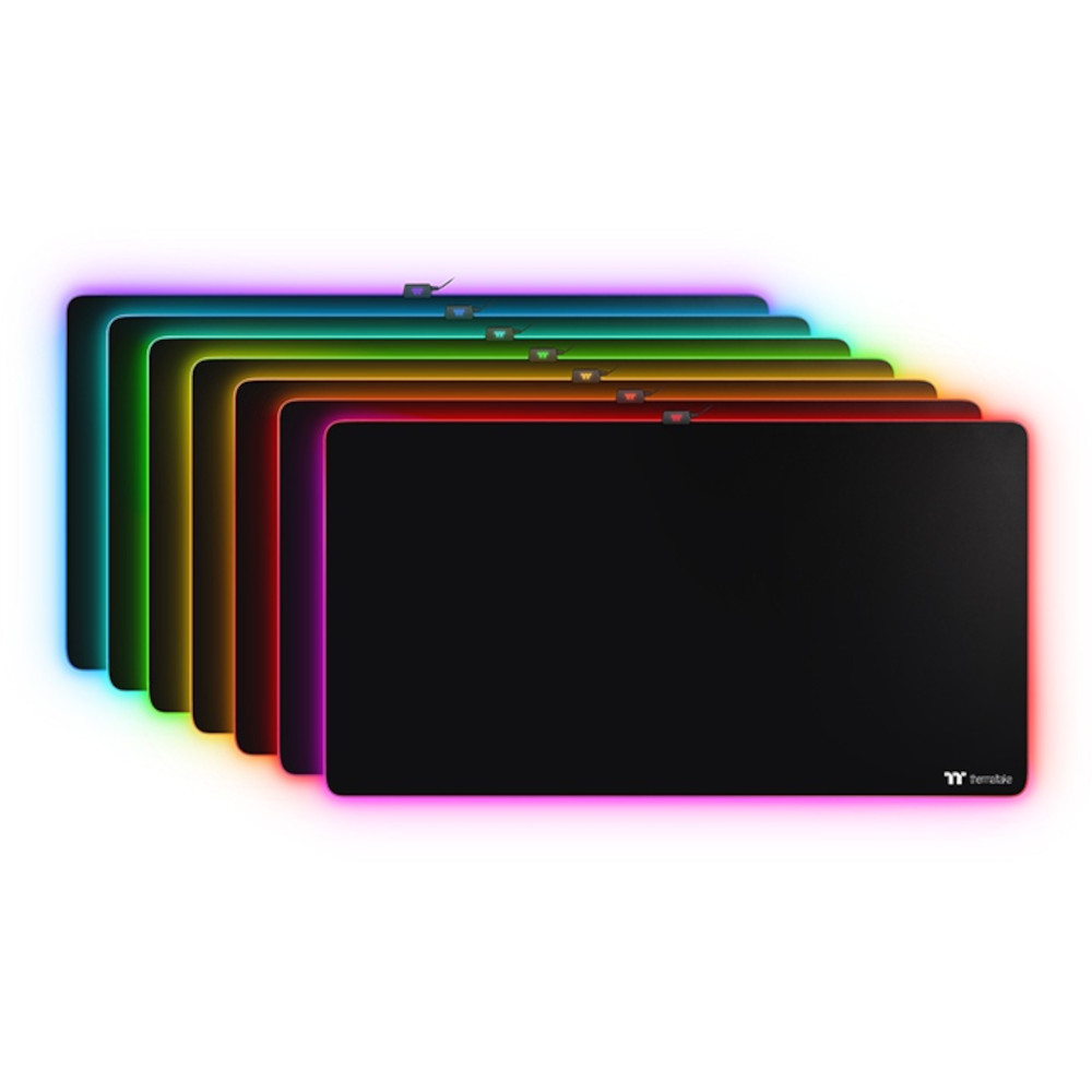  Mousepad Thermaltake Premium M900 XXL, Iluminare RGB, Negru 