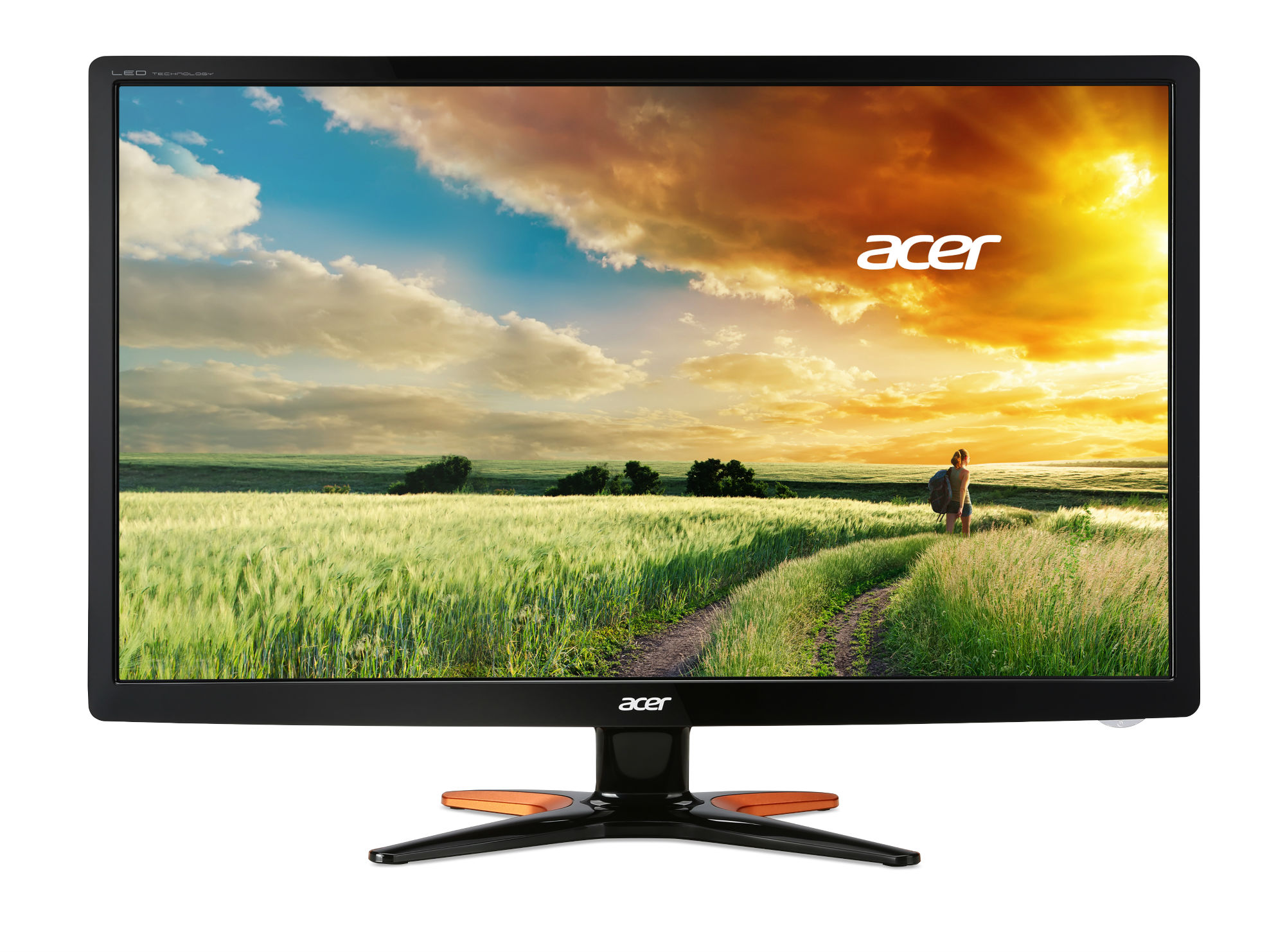  Monitor 3D LED Acer Predator GN246HL, 24", Full HD, Negru 