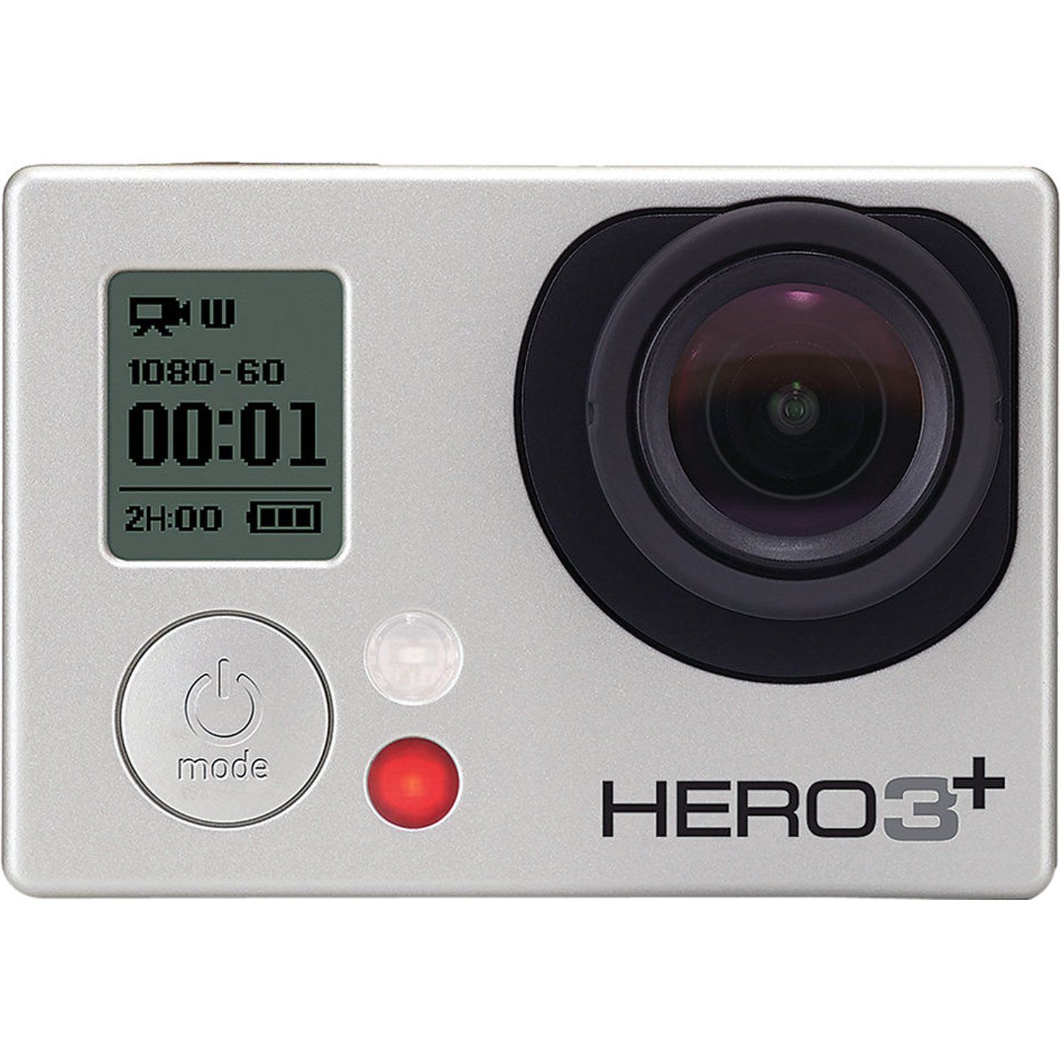  Camera video sport, GoPro Hero 3+, Full HD, Silver Edition 