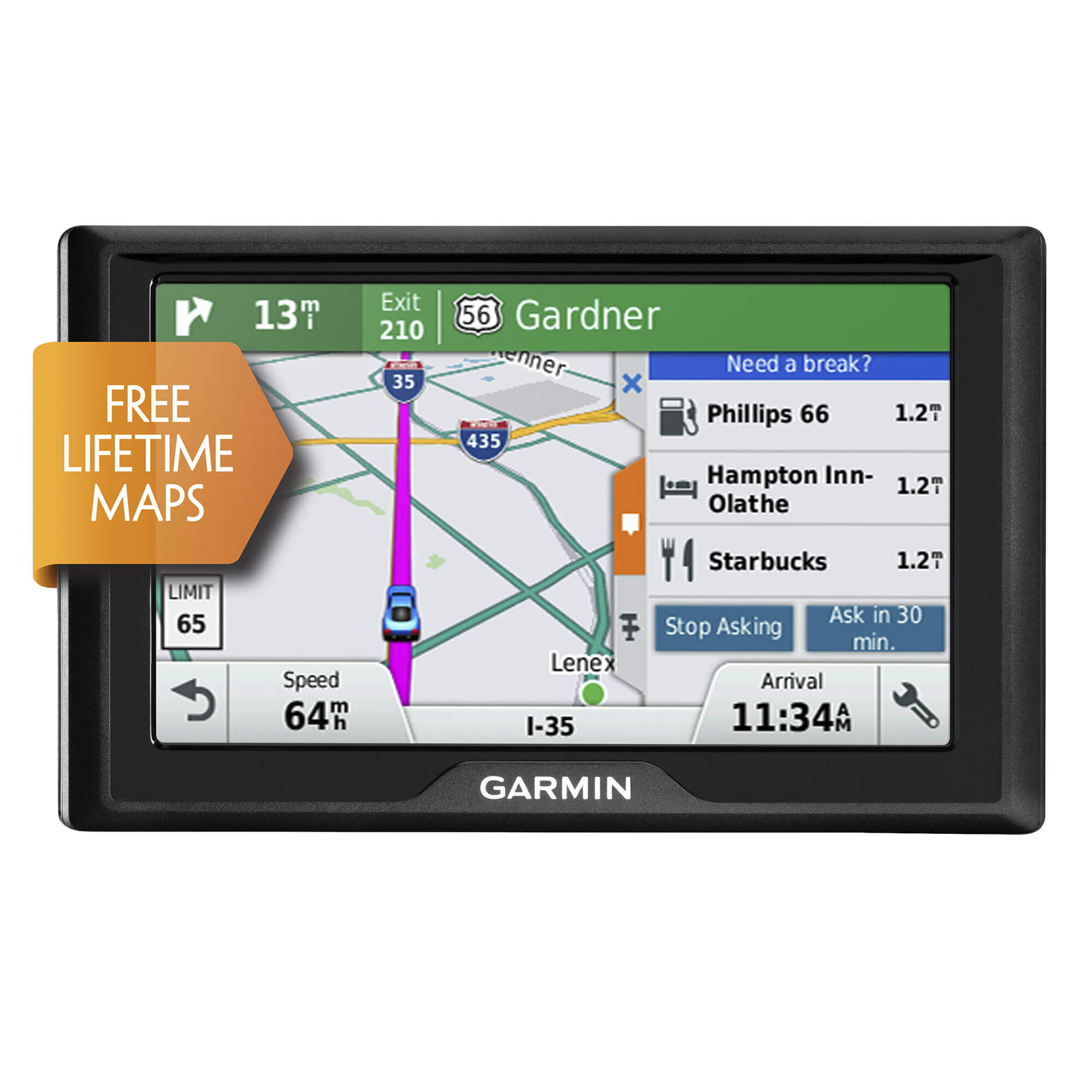 Navigatie GPS Garmin Drive 50 LM, Full Europe + Update gratuit al hartilor pe viata