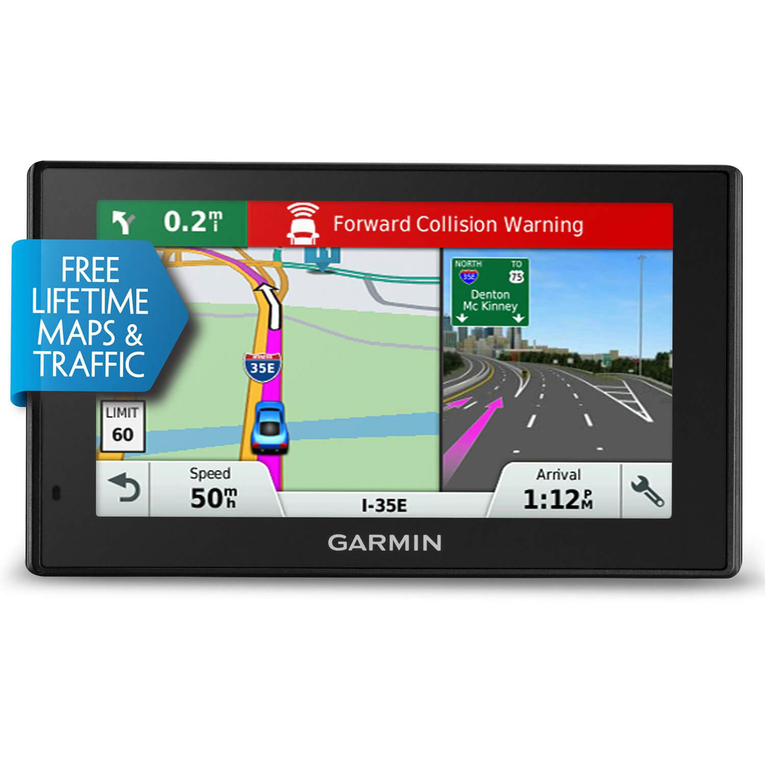Navigatie GPS Garmin DriveAssist 50 LM, Full Europe + Update gratuit al hartilor pe viata