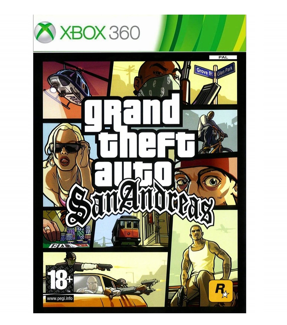  Joc Xbox 360 Grand Theft Auto: San Andreas 