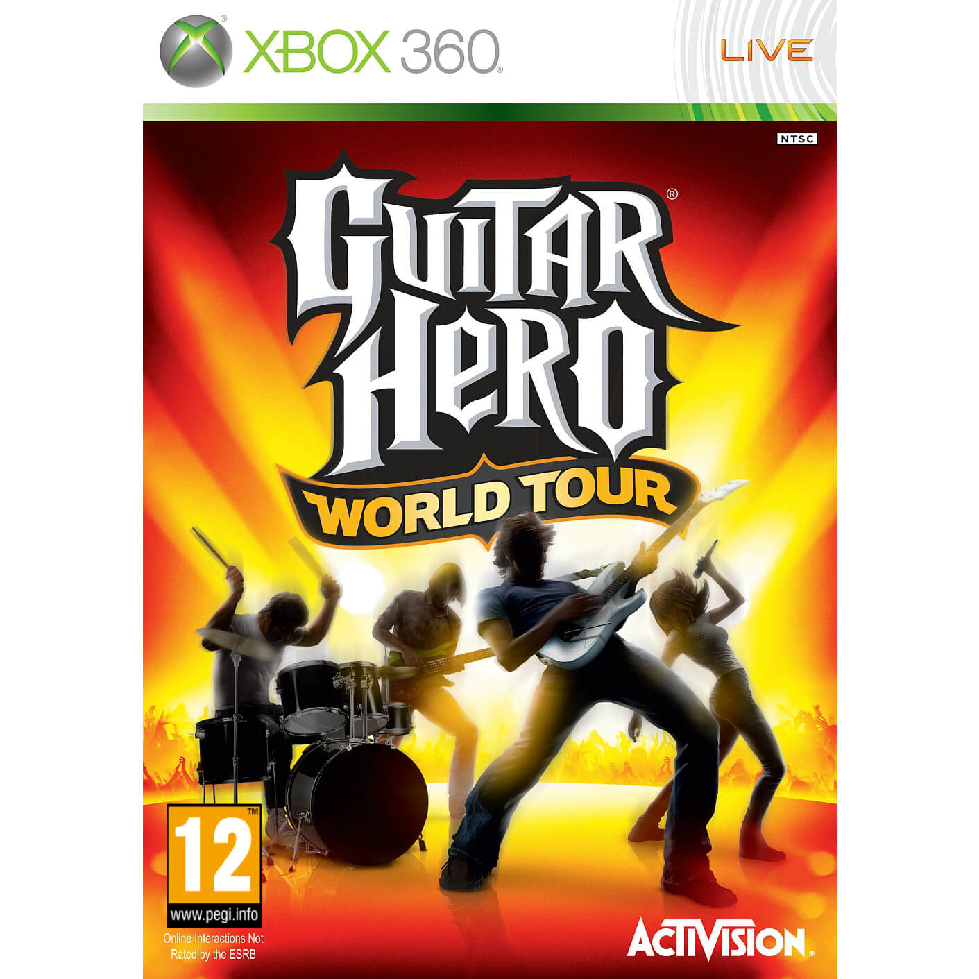  Joc Xbox 360 Guitar Hero: World Tour 