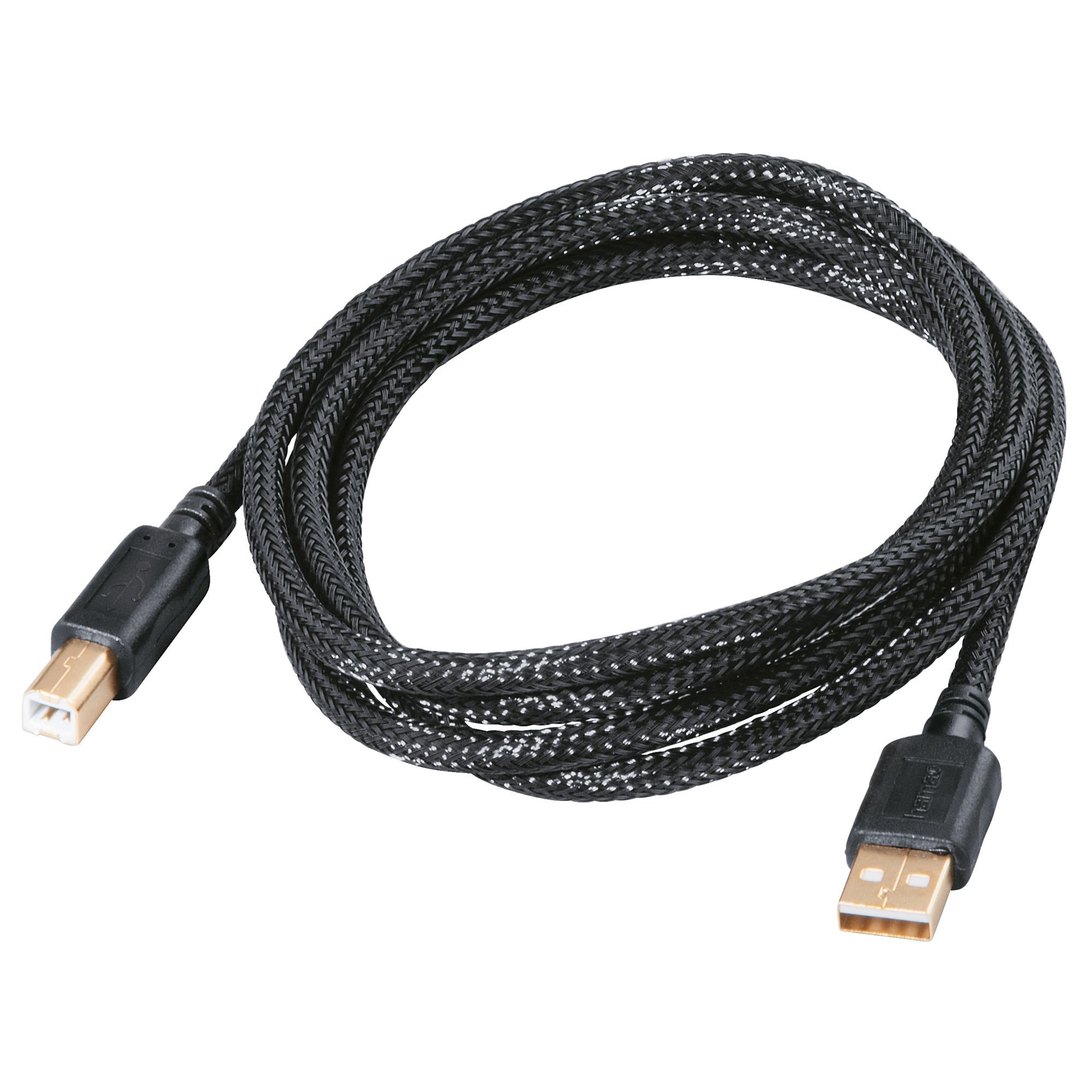 Cablu Hama 20180 USB 2.0, Tip A-B, 1.5 m