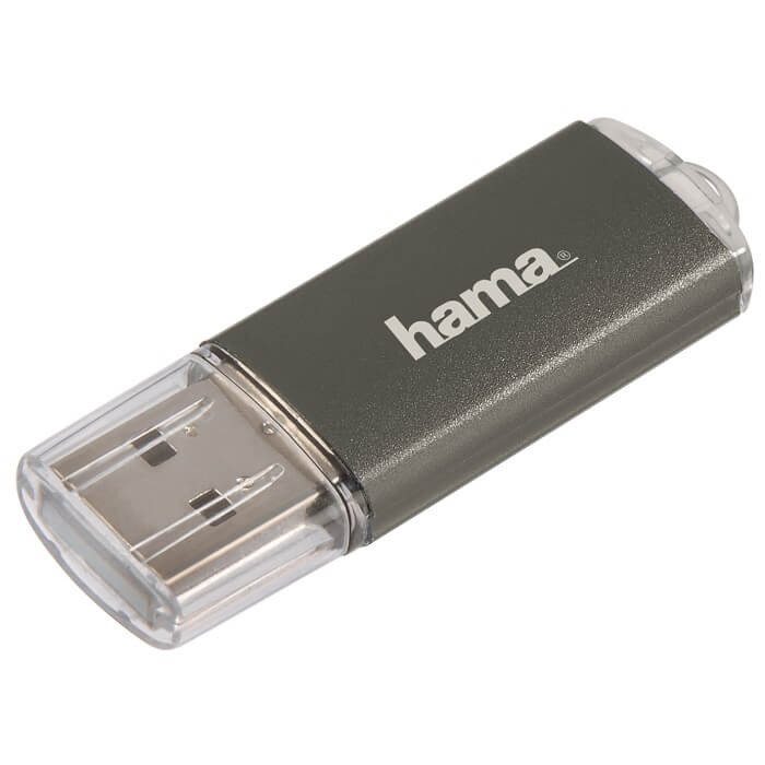  Memorie USB Hama Laeta 90983, 16GB, USB 2.0, Gri 