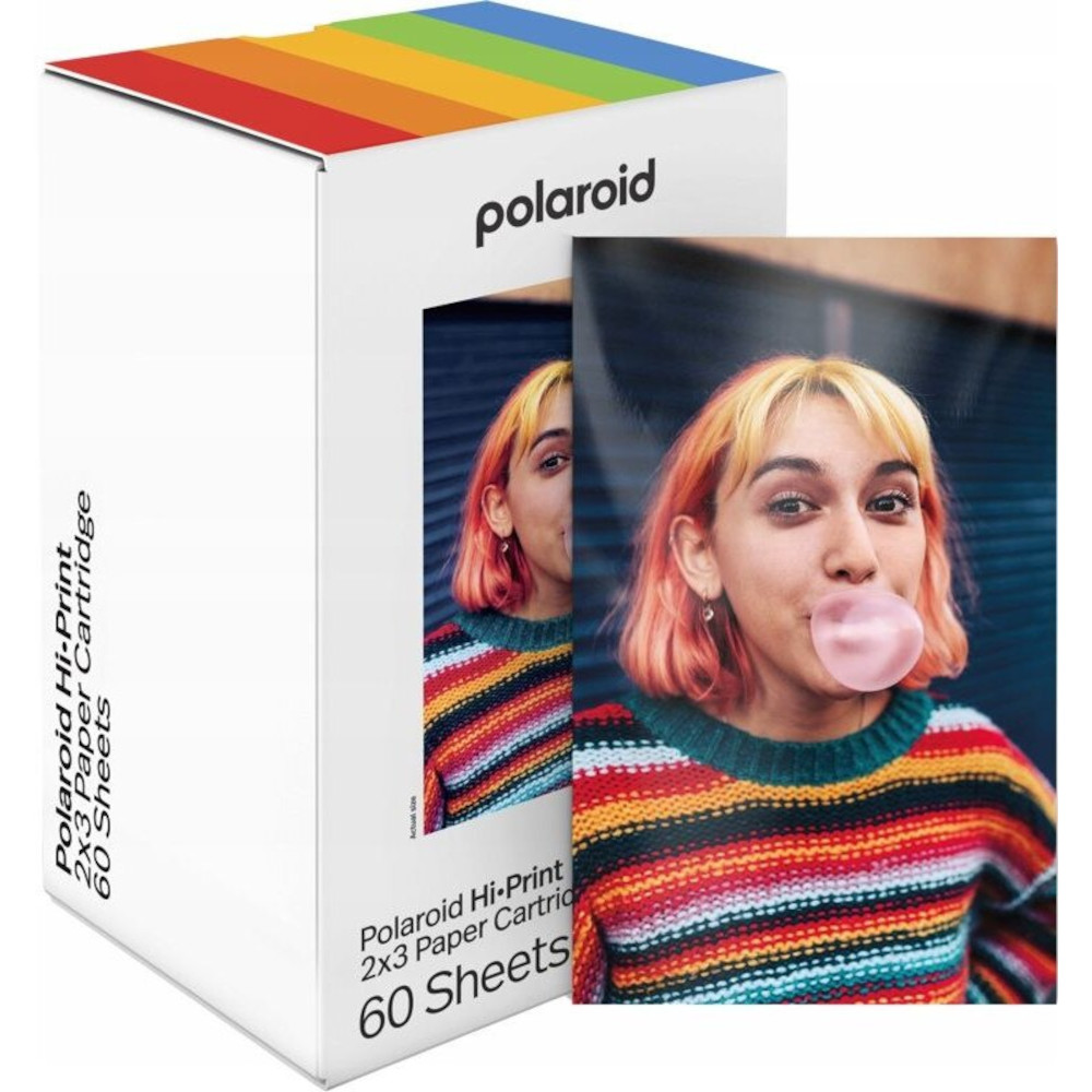 Hartie 2x3 pentru imprimanta Polaroid HI-PRINT Generation 2, 60 buc