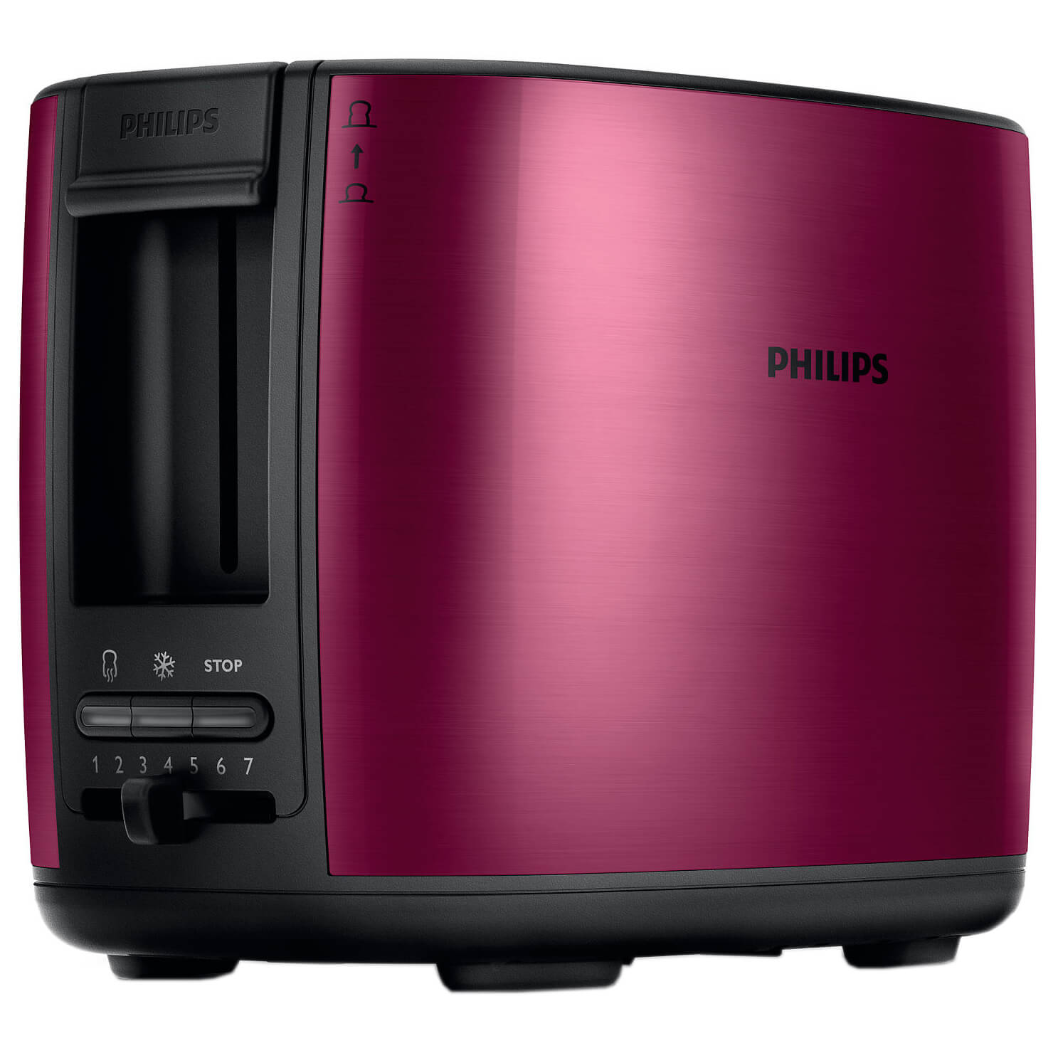  Prajitor de paine Philips HD2628/00, 950 W, 2 felii, Rosu 