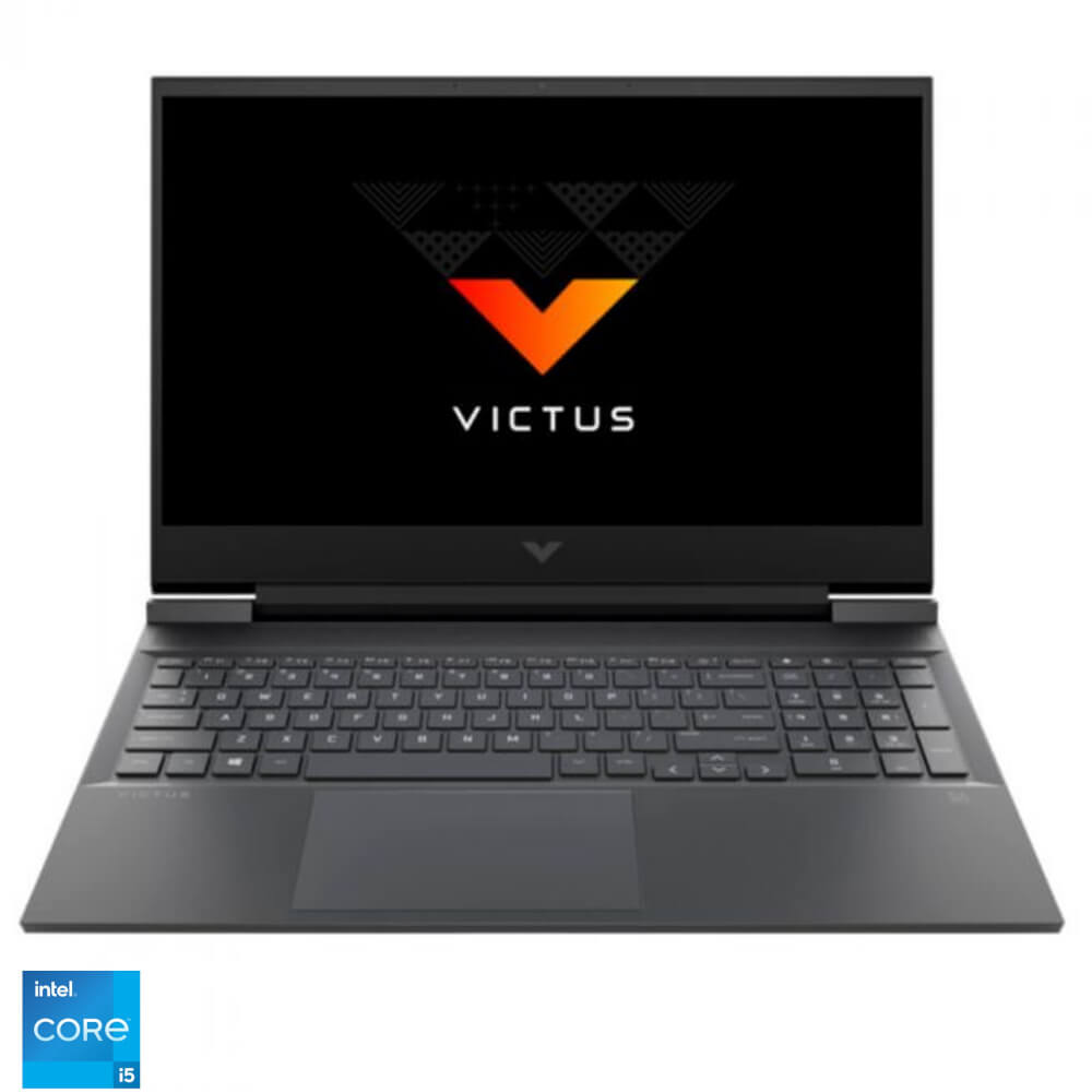  Laptop Gaming HP Victus 16-d1015nq, 16.1", Full HD, Intel Core i5-12500H, 16GB RAM, 1TB SSD, NVIDIA GeForce RTX 3050 Ti, No OS, Mica Silver 