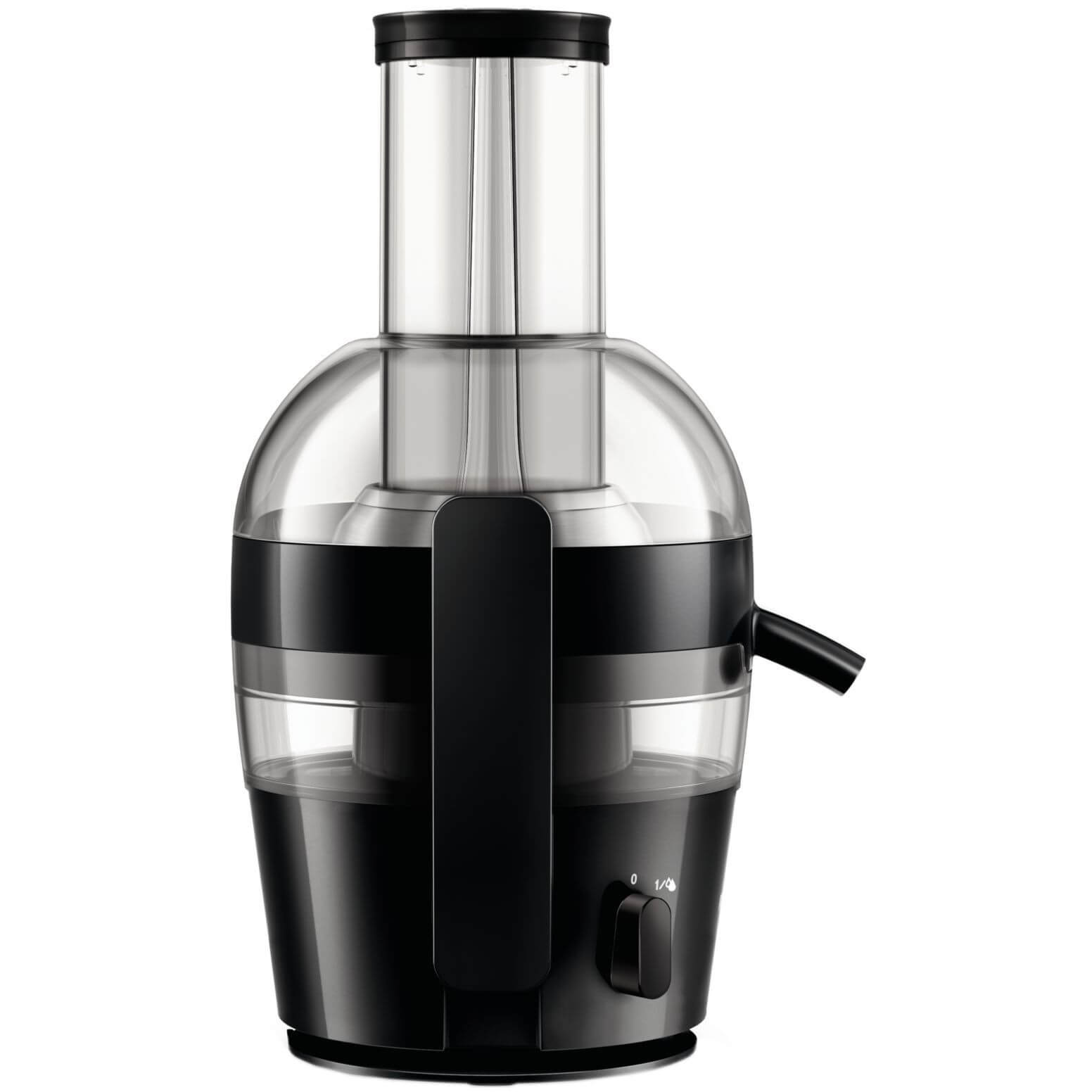  Storcator de fructe si legume Philips Viva Collection HR1855/70, 800 W, 0.8 l, Negru 