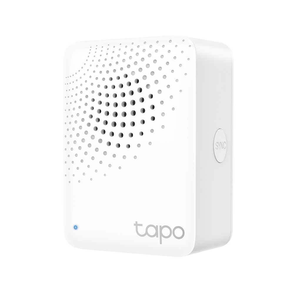 Hub inteligent TP-Link Tapo H100, 64 dispozitive, Difuzor, Alarma, Alb
