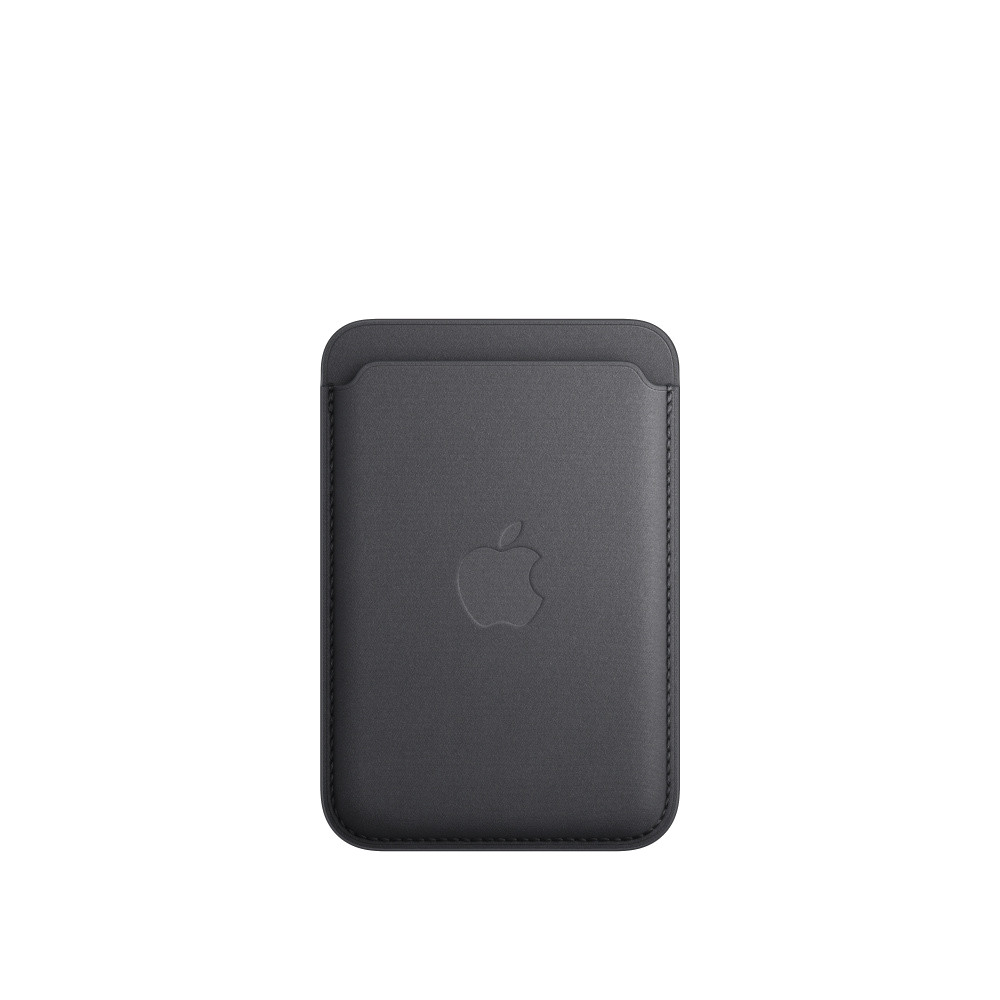 Husa de protectie Apple FineWoven Wallet with MagSafe, Black
