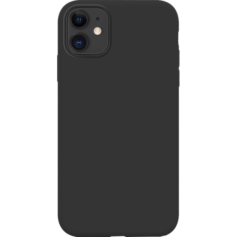 Husa de protectie Lemontti Soft Slim LEMSSXIBK pentru Iphone 11, Silicon, Negru