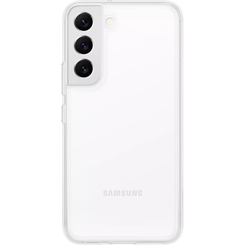 Husa de protectie Samsung Clear Cover pentru Galaxy S22, Transparent
