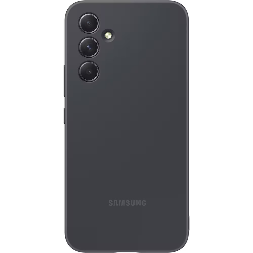 Husa de protectie Samsung Silicone Case pentru Galaxy A54, Negru