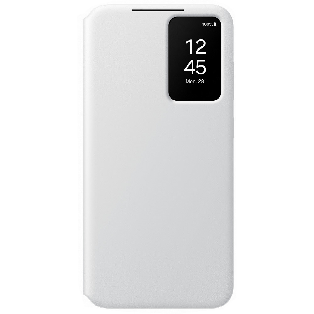 Husa Samsung Galaxy S24 Plus Smart View Wallet Case, White